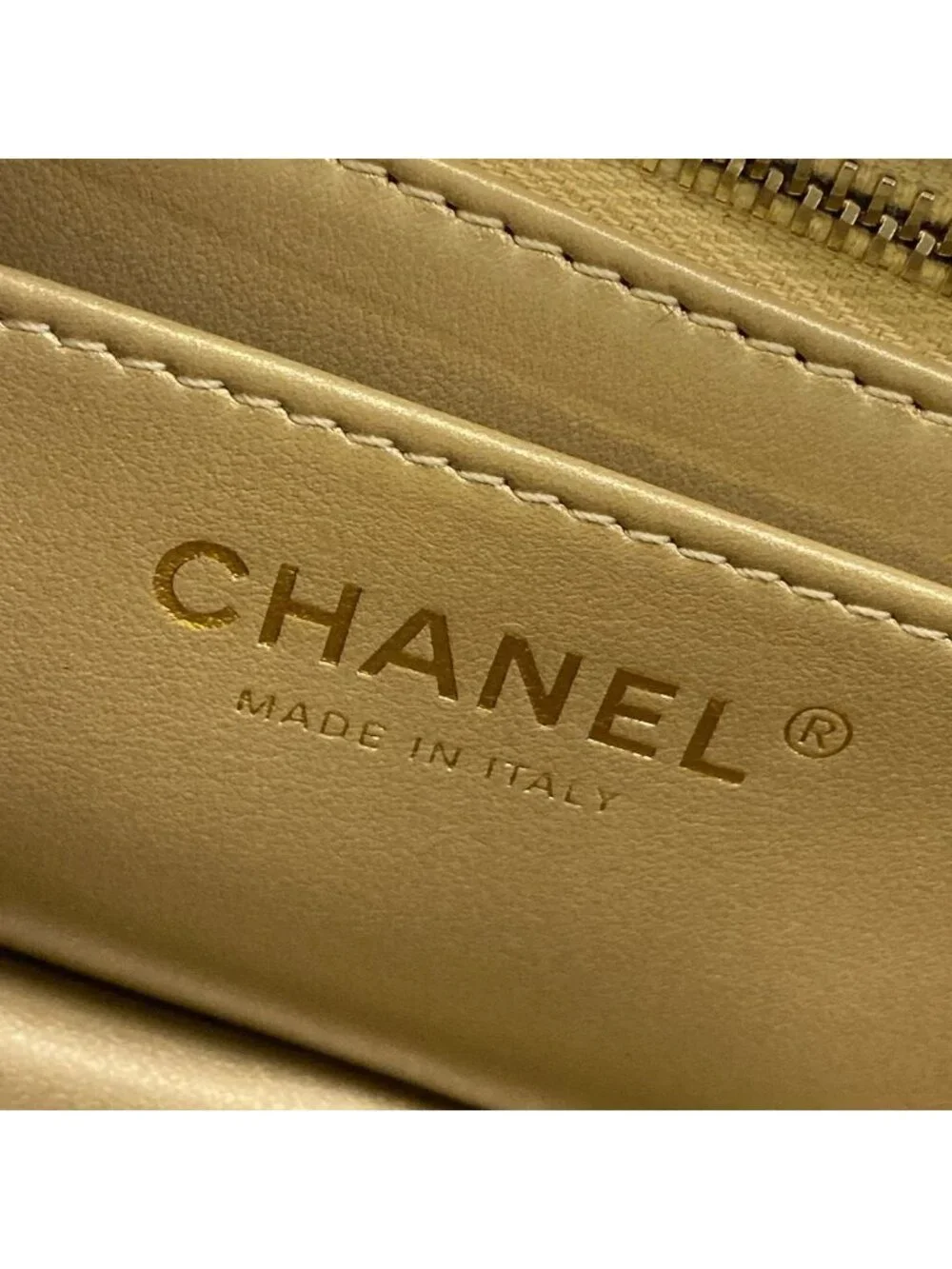Chanel Shoulder Bag Mini Quilted Black Ball Chain Gold Metal Lambskin
